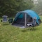 Wakeman 6 Person Camping Tent - Water-Resistant Cabin Style with Built-In Screen by Blue 75-CMP1147 - alternate 9